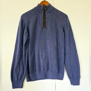 Vineyard Vines Round Hill Alpaca Blend Sweater Elbow Patches Mens Size M